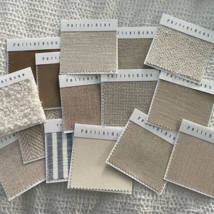 pottery barn fabric swatches